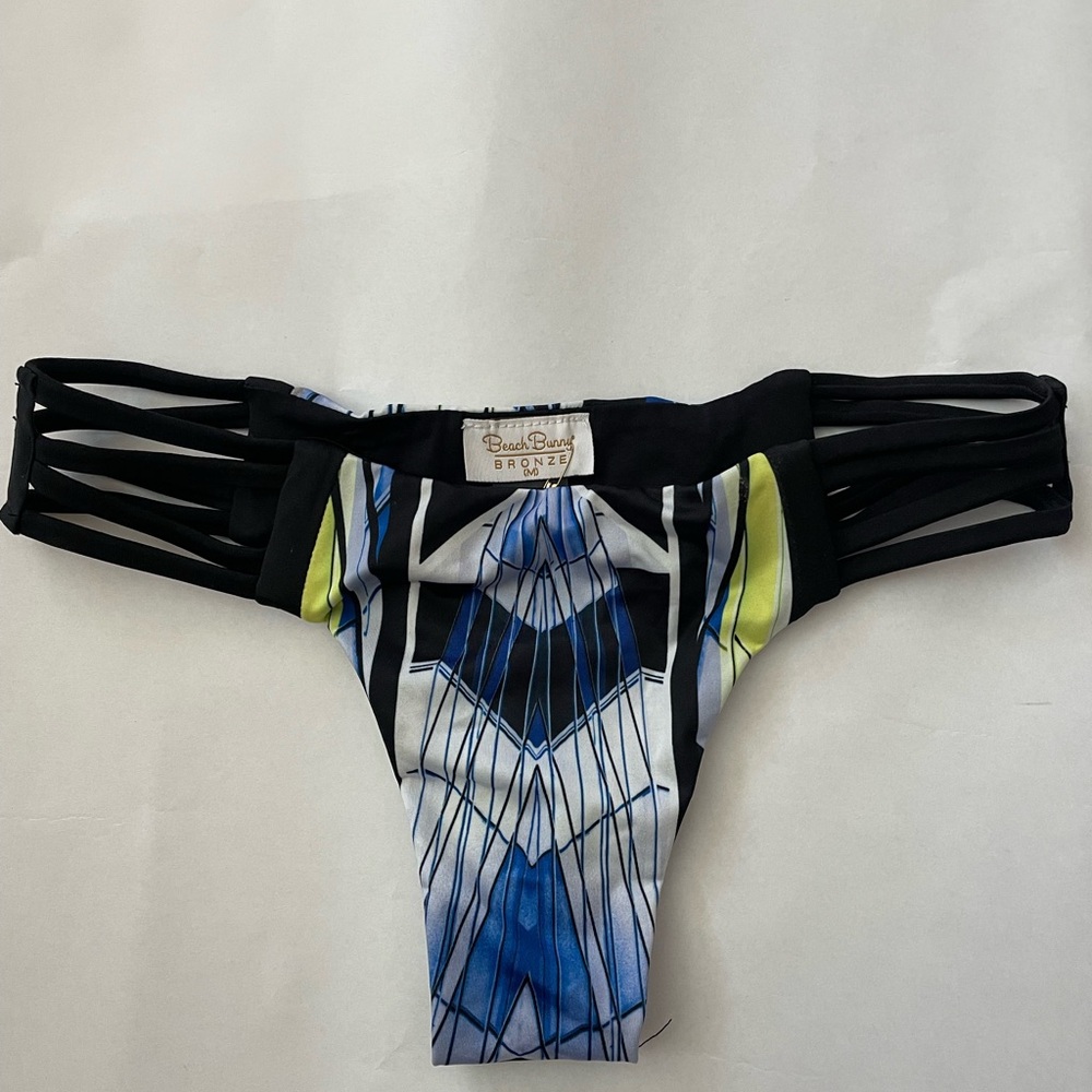 🩵🪼💙 bronze bunny bikini bottom